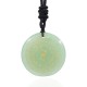 Vairocana Sanskrit Mantra Obsidian Aventurine Strength Pendant