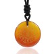 Om Mani Padme Hum Black Obsidian Strength Necklace Om Mani Padme Hum Black Obsidian Strength Necklace