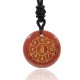 Om Mani Padme Hum Black Obsidian Strength Necklace Om Mani Padme Hum Black Obsidian Strength Necklace
