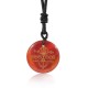 Vajra Dorje Black Obsidian Fulfillment Necklace