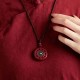 Cinnabar Om Mani Padme Hum Rotatable Keychain Pendant