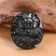 Black Obsidian Round Dragon Protection Necklace Pendant Black Obsidian Round Dragon Protection Necklace Pendant
