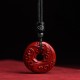 Cinnabar Lotus Blessing Necklace String Pendant Cinnabar Lotus Blessing Necklace String Pendant