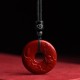 Cinnabar Lotus Blessing Necklace String Pendant Cinnabar Lotus Blessing Necklace String Pendant