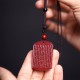 Cinnabar Lotus Heart Sutra Blessing Rope Necklace Cinnabar Lotus Heart Sutra Blessing Rope Necklace