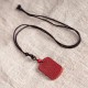 Cinnabar Lotus Heart Sutra Blessing Rope Necklace Cinnabar Lotus Heart Sutra Blessing Rope Necklace