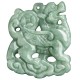 Jade PiXiu Wealth Luck Necklace Pendant