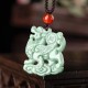 Jade PiXiu Wealth Luck Necklace Pendant