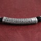 999 Silver Six True Words Heart Sutra Necklace 999 Silver Six True Words Heart Sutra Necklace