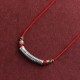 999 Silver Six True Words Heart Sutra Necklace 999 Silver Six True Words Heart Sutra Necklace