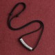999 Silver Six True Words Heart Sutra Necklace 999 Silver Six True Words Heart Sutra Necklace