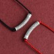 999 Silver Six True Words Heart Sutra Necklace 999 Silver Six True Words Heart Sutra Necklace