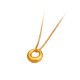 999 Gold Peace Buckle Necklace Pendant 999 Gold Peace Buckle Necklace Pendant