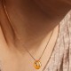999 Gold Peace Buckle Necklace Pendant 999 Gold Peace Buckle Necklace Pendant