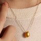 999 Gold Egg Water Drop Blessing Pendant 999 Gold Egg Water Drop Blessing Pendant