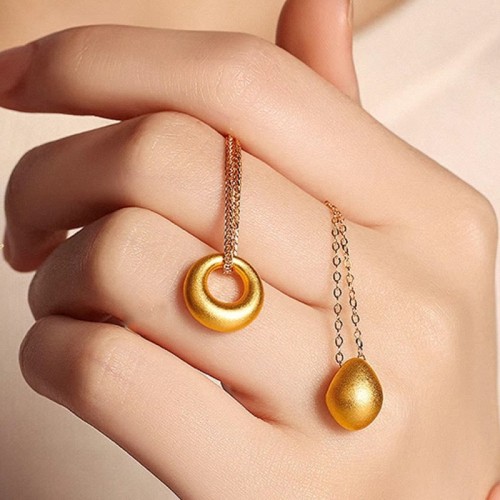 999 Gold Egg Water Drop Blessing Pendant 999 Gold Egg Water Drop Blessing Pendant