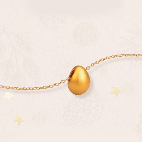 999 Gold Egg Water Drop Blessing Pendant 999 Gold Egg Water Drop Blessing Pendant