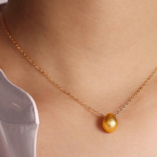 999 Gold Egg Water Drop Blessing Pendant 999 Gold Egg Water Drop Blessing Pendant