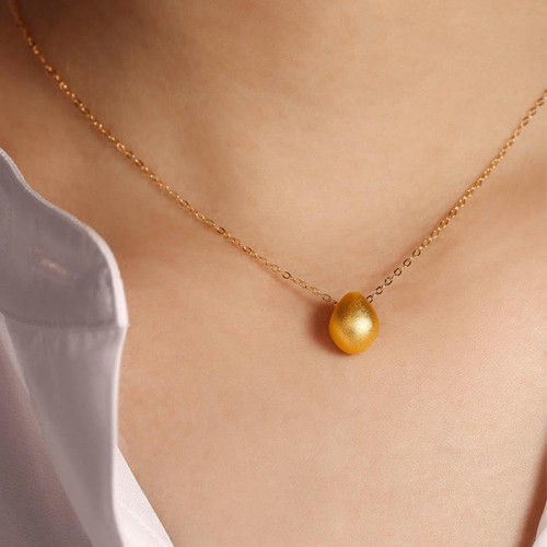 999 Gold Egg Water Drop Blessing Pendant 999 Gold Egg Water Drop Blessing Pendant