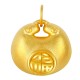 999 Gold Fu Character Luck Rope Pendant 999 Gold Fu Character Luck Rope Pendant