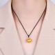 999 Gold Fu Character Luck Rope Pendant 999 Gold Fu Character Luck Rope Pendant