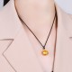 999 Gold Fu Character Luck Rope Pendant 999 Gold Fu Character Luck Rope Pendant
