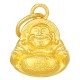 999 Gold Mini Laughing Buddha Luck Necklace 999 Gold Mini Laughing Buddha Luck Necklace