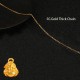 999 Gold Mini Laughing Buddha Luck Necklace 999 Gold Mini Laughing Buddha Luck Necklace
