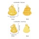 999 Gold Mini Laughing Buddha Luck Necklace 999 Gold Mini Laughing Buddha Luck Necklace