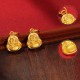 999 Gold Mini Laughing Buddha Luck Necklace 999 Gold Mini Laughing Buddha Luck Necklace