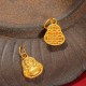 999 Gold Mini Laughing Buddha Luck Necklace 999 Gold Mini Laughing Buddha Luck Necklace
