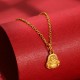 999 Gold Mini Laughing Buddha Luck Necklace 999 Gold Mini Laughing Buddha Luck Necklace