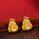 999 Gold Mini Laughing Buddha Luck Necklace 999 Gold Mini Laughing Buddha Luck Necklace