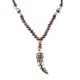 Tibetan Wenge Wood Om Mani Padme Hum Protection Necklace Tibetan Wenge Wood Om Mani Padme Hum Protection Necklace