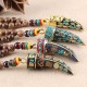 Tibetan Wenge Wood Om Mani Padme Hum Protection Necklace Tibetan Wenge Wood Om Mani Padme Hum Protection Necklace
