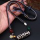 Tibetan Nine-eye Dzi Bead Protection Necklace