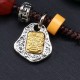 Tibetan Nine-eye Dzi Bead Protection Necklace