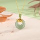 Jade Lotus Abundance Necklace Pendant Jade Lotus Abundance Necklace Pendant