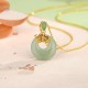 Jade Lotus Abundance Necklace Pendant Jade Lotus Abundance Necklace Pendant