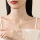 Jade Lotus Abundance Necklace Pendant Jade Lotus Abundance Necklace Pendant