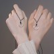 999 Silver Peace Buckle Protection Necklace 999 Silver Peace Buckle Protection Necklace