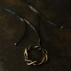 Vintage Copper Brass Handmade Luck Necklace Vintage Copper Brass Handmade Luck Necklace