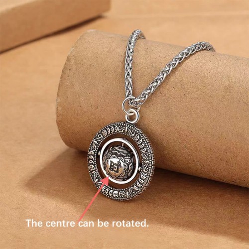 Copper Rotatable Luck Necklace Copper Rotatable Luck Necklace