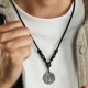 999 Silver Sophora Flavescens Cotton Rope Necklace 999 Silver Sophora Flavescens Cotton Rope Necklace