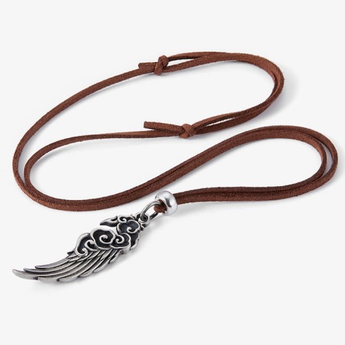 Auspicious Clouds Wing Cotton Rope Necklace Auspicious Clouds Wing Cotton Rope Necklace