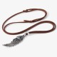 Auspicious Clouds Wing Cotton Rope Necklace Auspicious Clouds Wing Cotton Rope Necklace
