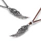 Auspicious Clouds Wing Cotton Rope Necklace Auspicious Clouds Wing Cotton Rope Necklace