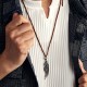 Auspicious Clouds Wing Cotton Rope Necklace Auspicious Clouds Wing Cotton Rope Necklace
