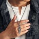 Auspicious Clouds Wing Cotton Rope Necklace Auspicious Clouds Wing Cotton Rope Necklace