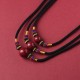 Cinnabar Lucky Bead Protection Necklace Pendant Cinnabar Lucky Bead Protection Necklace Pendant